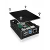 ICY BOX IB-RP110 Case Black