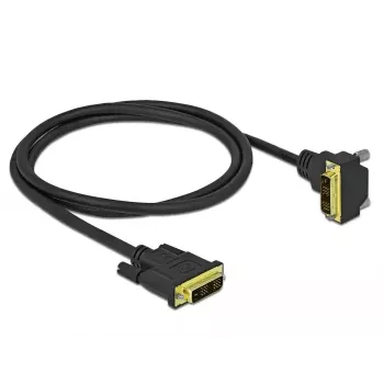DVI cable DeLOCK 85901 1 m DVI-D Black