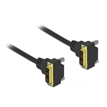 DVI cable DeLOCK 85905 1 m DVI-D Black