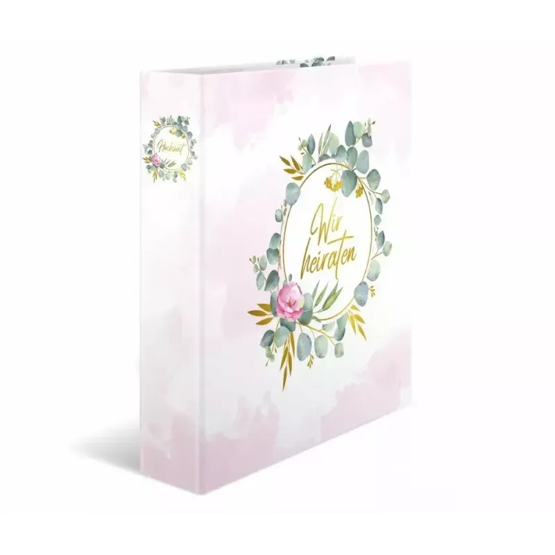 Ring binder HERMA 15421 A4 Pink