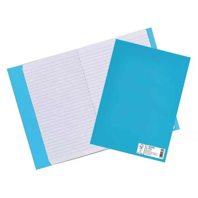 Magazine/book cover HERMA 19764 Light Blue Cardboard 1 pc