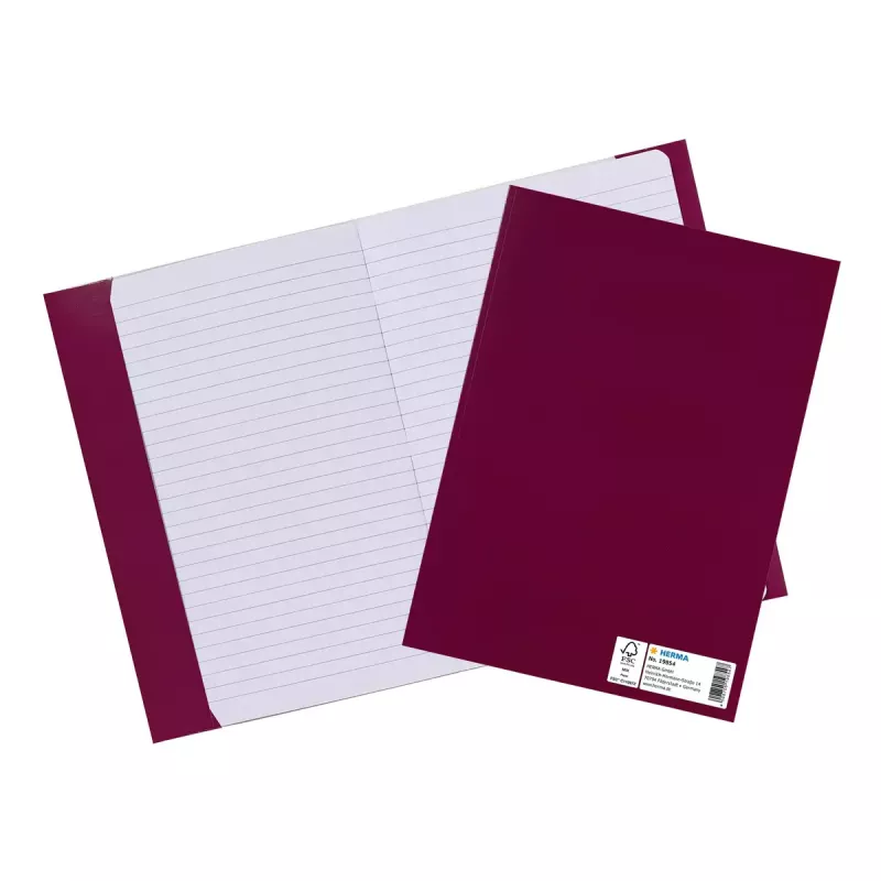 Magazine/Book Cover HERMA 19854 Burgundy