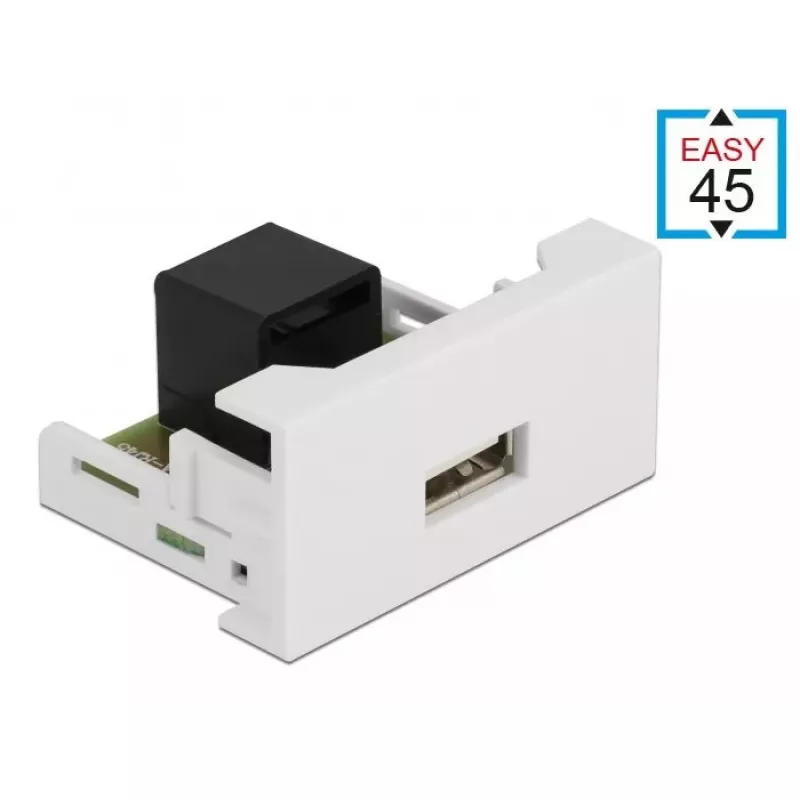 Module USB 2.0 Type-A female to RJ45 female DeLOCK Easy 45 81344