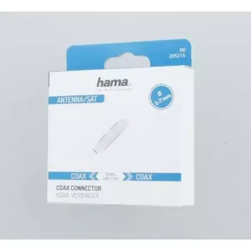 Hama 00205215 coaxial connector 1 pc(s)