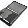 Personal organizer WEDO 58 354412 A4 grey polyester with 4-ring mechanism