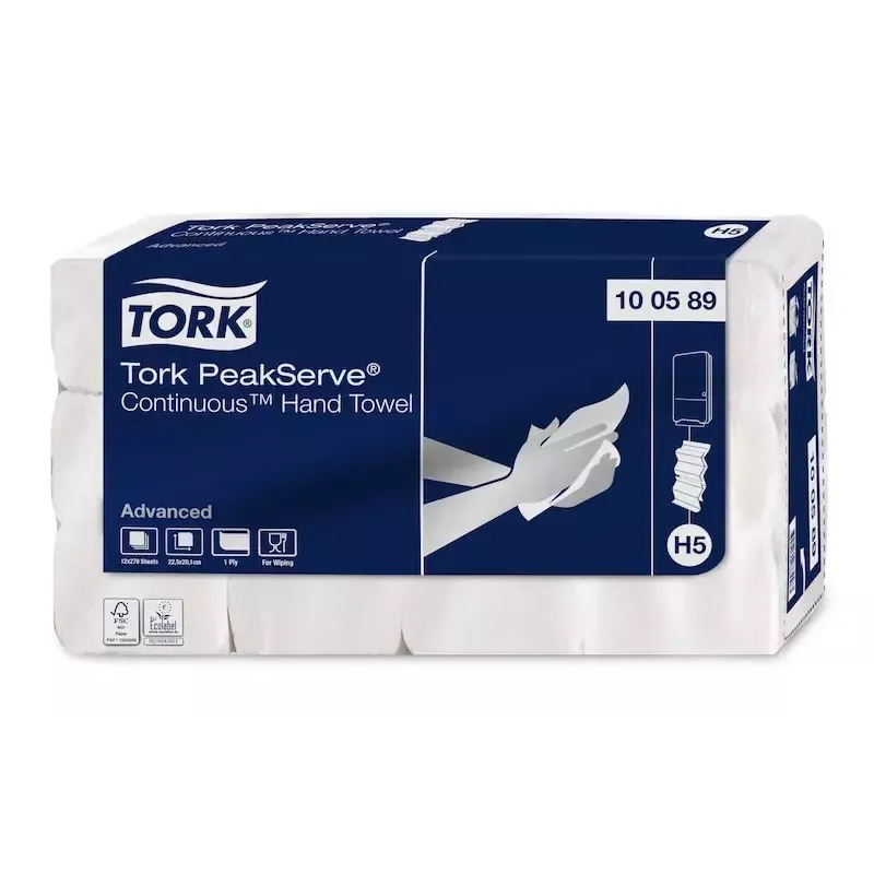Tork PeakServe paper towels White 20.1 cm x 22.5 cm