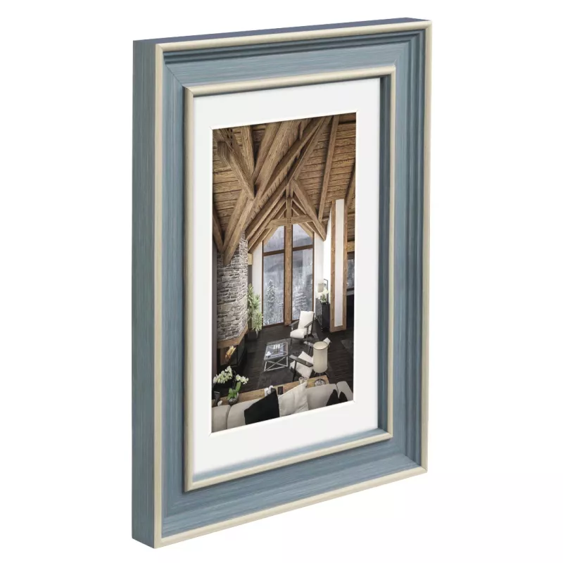 Hama Rustic Single picture frame Blue