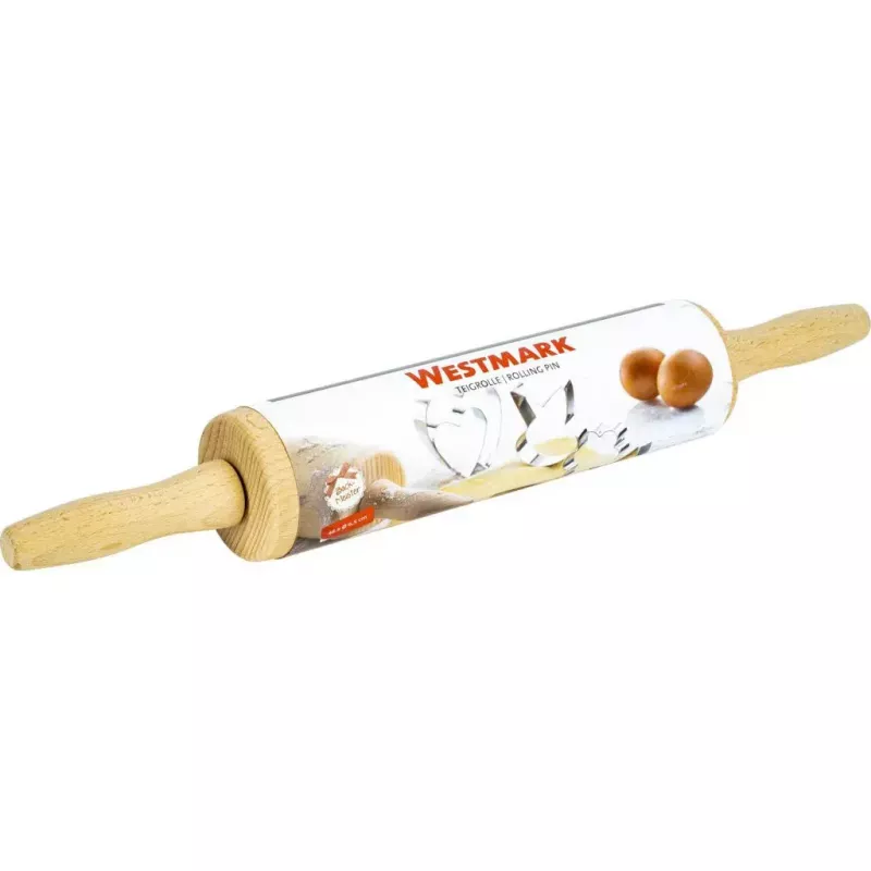 Wooden handle Westmark Woody Beech smooth surface 460 mm, 64×64 mm profile