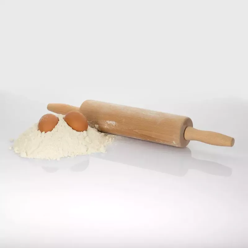 Wooden handle Westmark Woody Beech smooth surface 460 mm, 64×64 mm profile