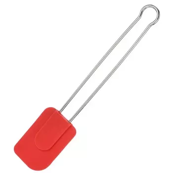 Silicone dough scraper Westmark 15462270 Red silicone blade stainless steel handle