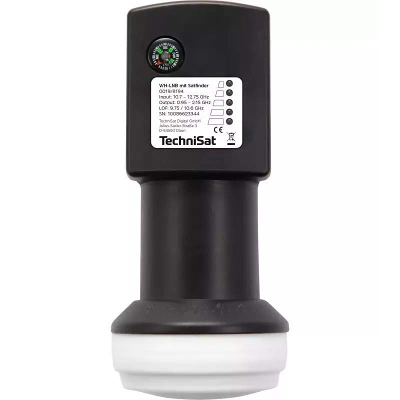Low Noise Block downconverter TechniSat 0019/8194 RF connector F Power consumption 150 mA