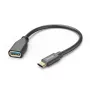 Hama 00125105 USB cable USB 3.2 Gen 1 (3.1 Gen 1) 0.15 m USB A USB C Black