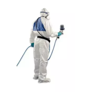 Protective Coverall 3M 4520 Green White 3XL Adult SMS Material