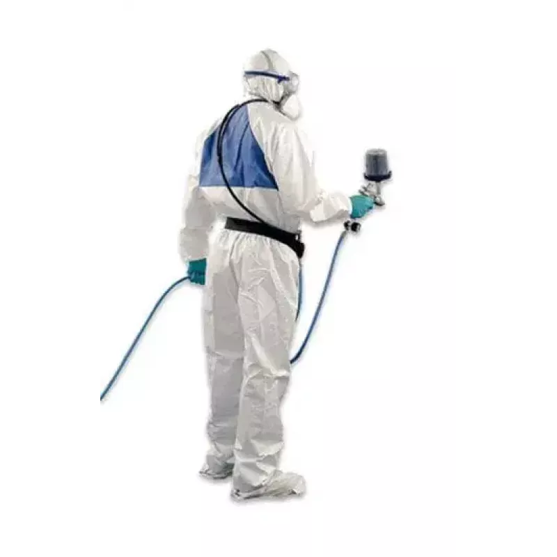 Protective Coverall 3M 4520 Green White 3XL Adult SMS Material