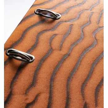 Ring Binder HERMA 19651 A4 Brown Round Ring Storage