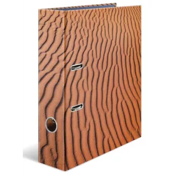 Ring Binder HERMA 19651 A4 Brown Round Ring Storage
