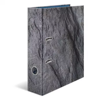 HERMA Stone ring binder A4 Grey Q-ring Storage 285x70x315mm