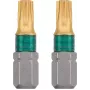 Screwdriver Bit KWB 124215 2 pcs Torx T15 25 mm Hexagonal