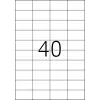 Self-adhesive printer label HERMA Labels Premium A4 52.5x29.7 mm