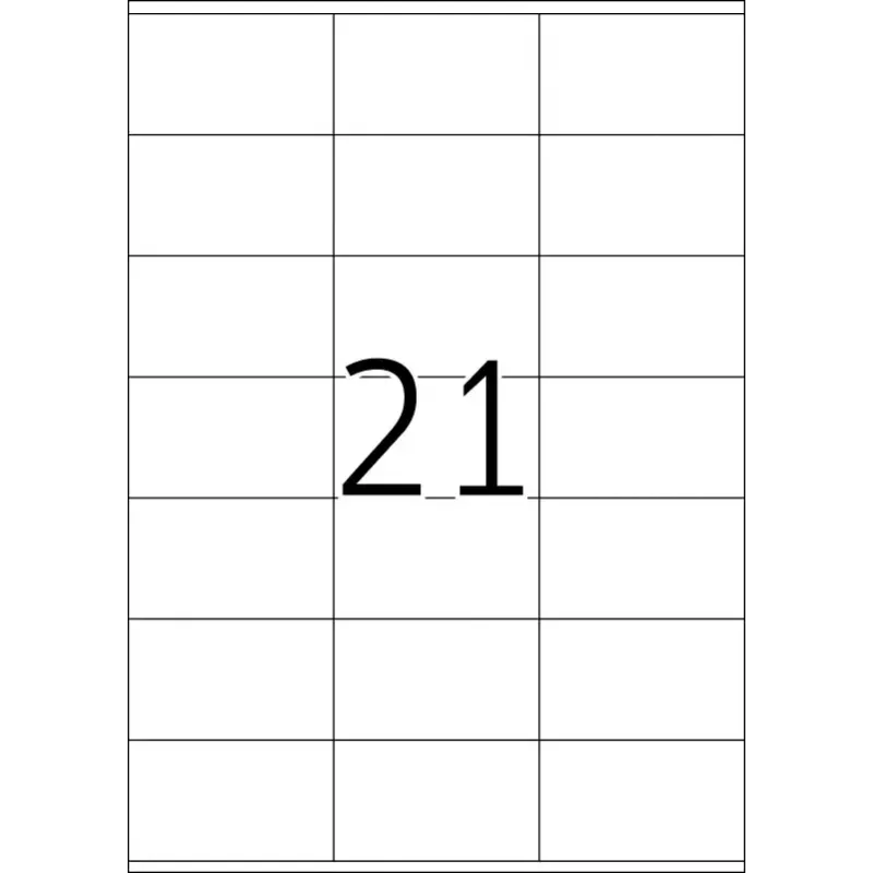 Labels HERMA Premium A4 70x42 mm white paper matt 2100 pcs
