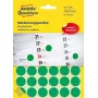Colour Coding Dots, Avery, Green