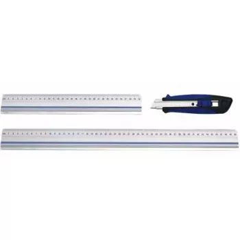 Ruler Wedo 525430 300 mm Aluminium Silver