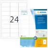 Address labels Premium HERMA A4 63.5x33.9 mm 2400 pcs