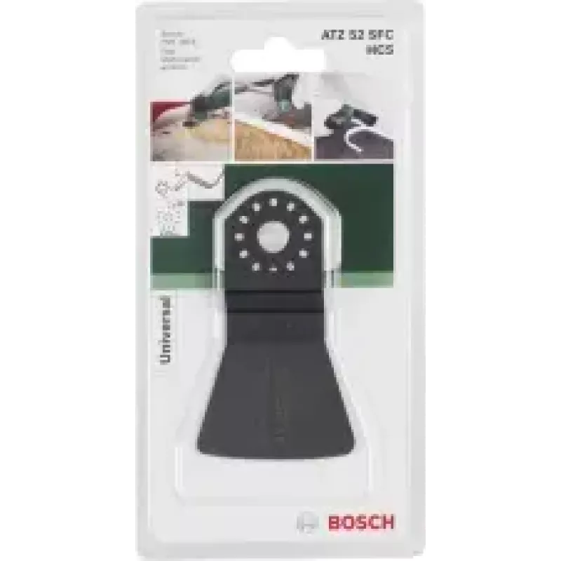 Scraper Bosch HCS ATZ 52 SFC — scraper blade for putty and soft joint material, 45 mm length, 52 mm width, 1 pc