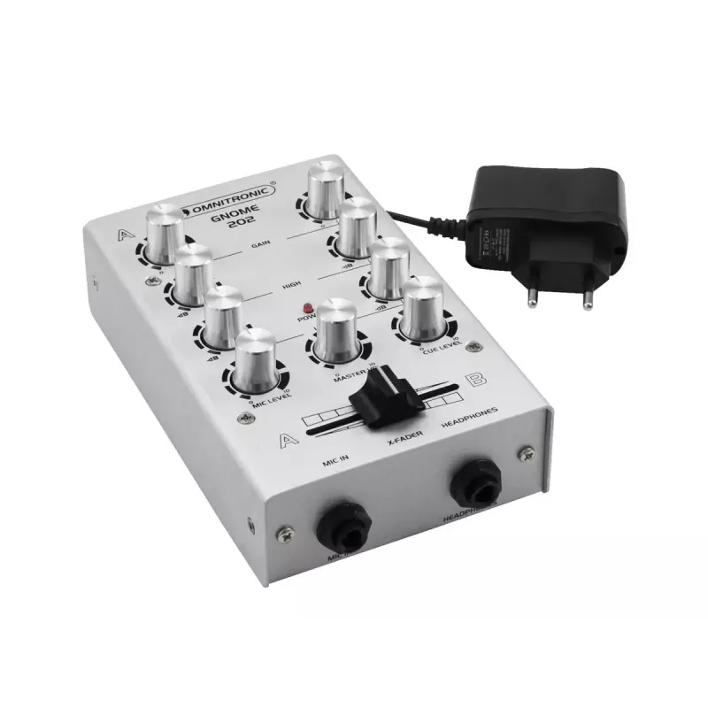 Audio Mixer Omnitronic 10006881 2 Channels 20 - 20000 Hz Silver