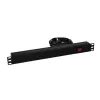 Power Distribution Unit Eurolite 30240215 8 AC Outlets 1U Black