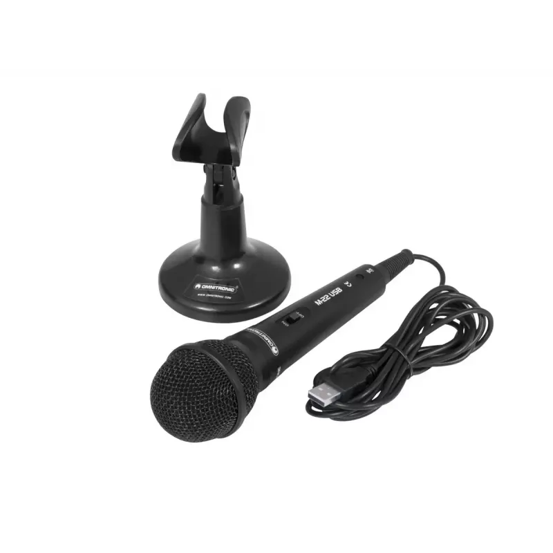 Studio microphone Omnitronic 13000419 Black