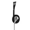 Hama Essential HS 200 Headset Wired Head-band Calls/Music Black, Silver