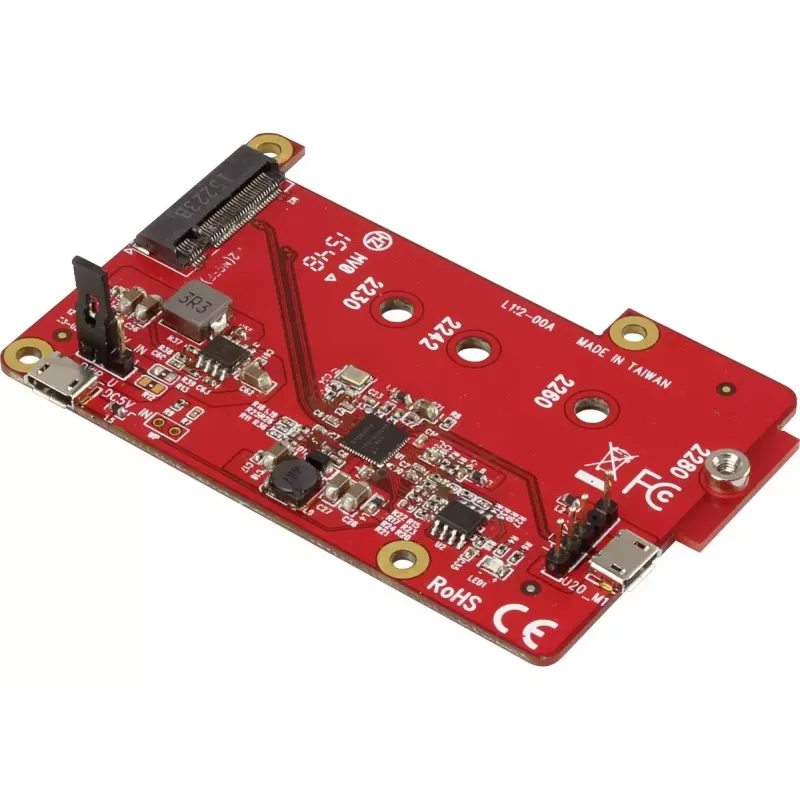 Expansion board Renkforce M.2 SATA SSD for Raspberry Pi