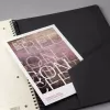 Writing Notebook Sigel CONCEPTUM A4 160 Sheets Black