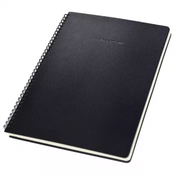 Writing Notebook Sigel CONCEPTUM A4 160 Sheets Black