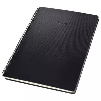 Writing Notebook Sigel CONCEPTUM A4 160 Sheets Black