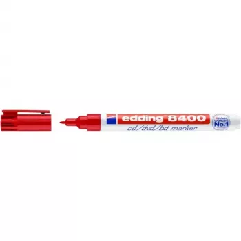 Permanent Marker Edding 8400 Bullet Tip Red