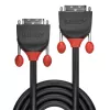 Lindy 2m DVI-D Single Link Cable, Black Line, 2 m, DVI-D, DVI-D, Male, Male, Black