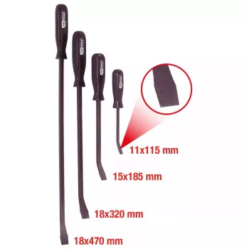 Crowbar KS Tools 911.8100 4 pcs