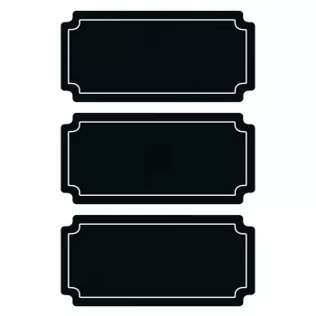 Self-adhesive label HERMA 15413 Permanent Black 6 pc(s)