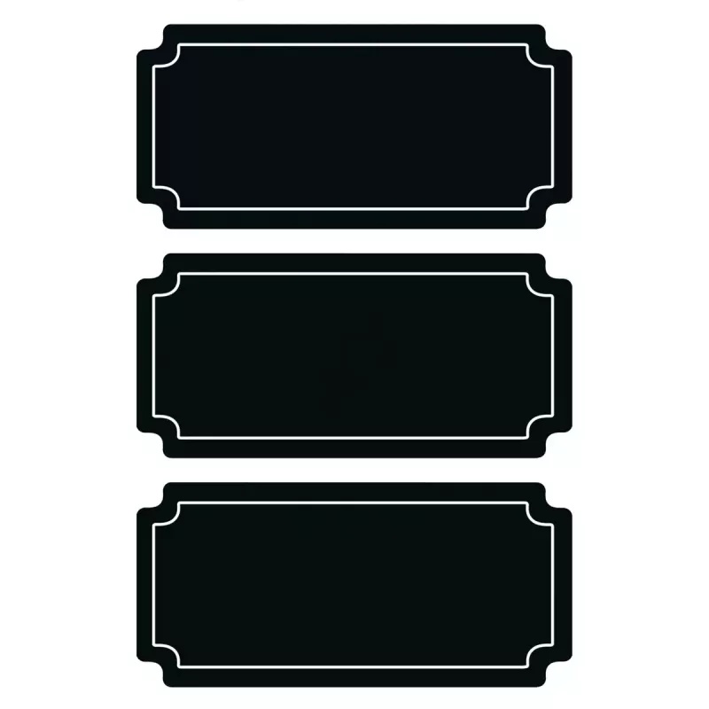 Self-adhesive label HERMA 15413 Permanent Black 6 pc(s)