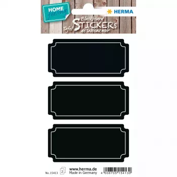 Self-adhesive label HERMA 15413 Permanent Black 6 pc(s)