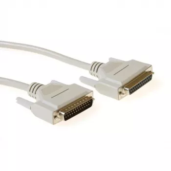 ACT 3 metre Serial 1:1 connection cable 25 pin D-sub male - 25 pin D-sub female