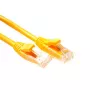ACT Yellow 3 meter U/UTP CAT6 patch cable component level with RJ45 connectors