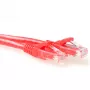 ACT Red 15 meter U/UTP CAT6 patch cable snagless with RJ45 connectors