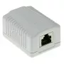 Surface-mounted shielded outlet box ACT FA7005 — 1-port, Cat6A