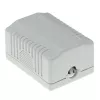Surface-mounted shielded outlet box ACT FA7005 — 1-port, Cat6A