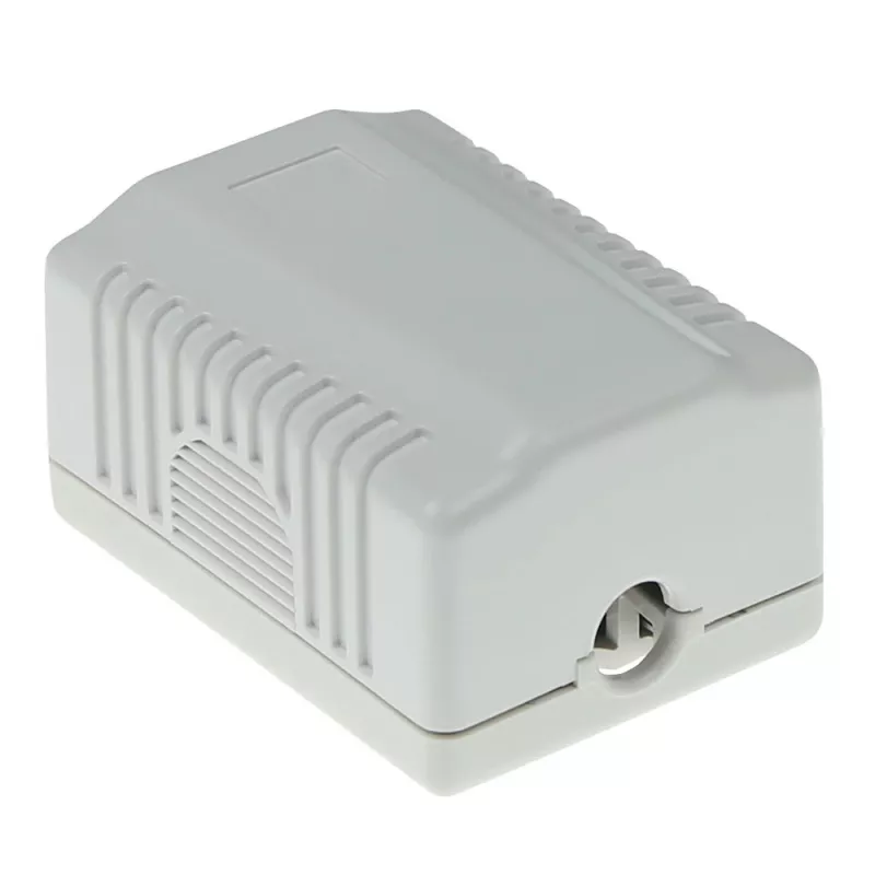 Surface-mounted shielded outlet box ACT FA7005 — 1-port, Cat6A