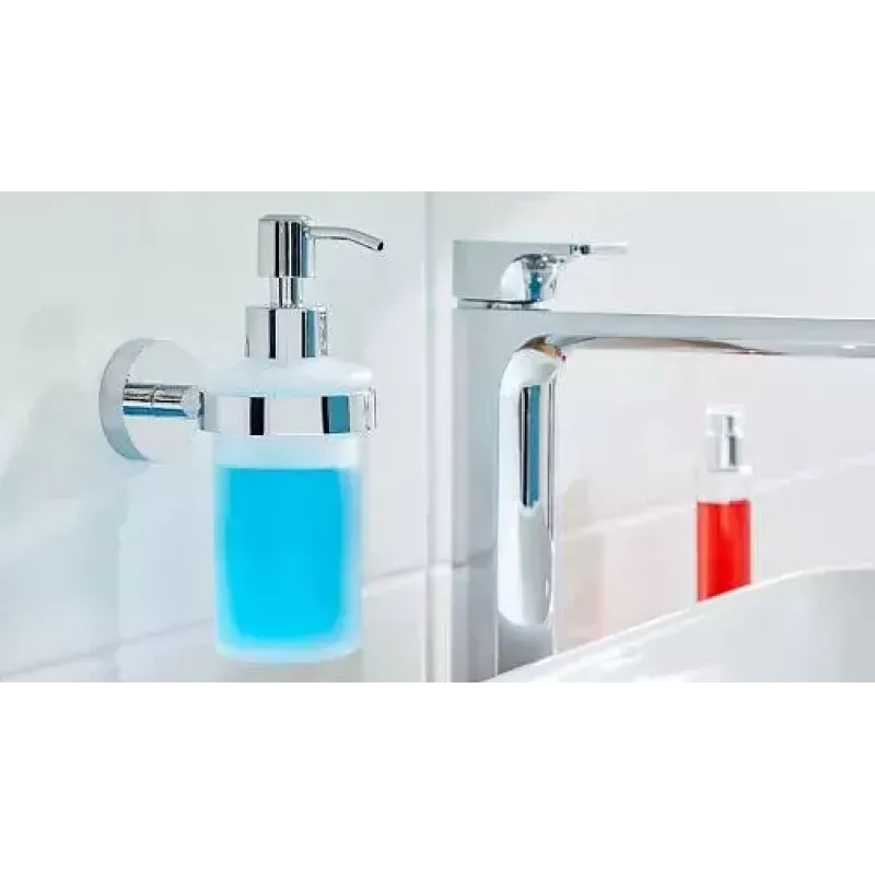 Soap Dispenser TESA Smooz 0.2 L Silver White