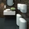 Soap Dispenser Tork 561600 White Width 112 mm Depth 128 mm Height 278 mm
